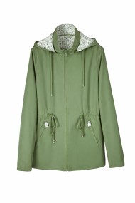 CHAQUETA FINA REVERSIBLE CORTAVIENTOS CON CAPUCHA Y CINTURA AJUSTABLE VARIOS COLORES TY-Z65005