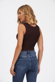 JERSEY COLOR MARRON FBZMT9622
