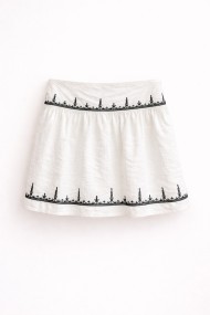 FALDA CORTA ESTILO BOHO VERANO FBZMR22238