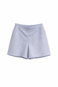 SHORT DE RAYAS TIRO MEDIO CORTE RECTO VERANO FBZMR21986AB