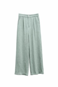 PANTALÓN PALAZZO DE TIRO ALTO COLOR AZUL CLARO CORTE AMPLIO ELEGANTE MUJER FBZMR22293