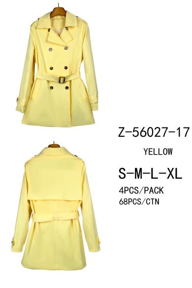 GABARDINA CORTA CON CINTURÓN TY-Z56027