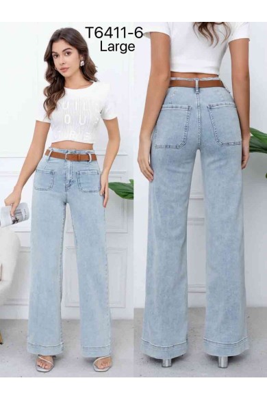 JEANS DAD FIT TIRO ALTO PIERNA ANCHA FBZT6061