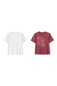CAMISETA ESTAMPADO FLORAL MANGA CORTA CUELLO REDONDO DD-1D2110