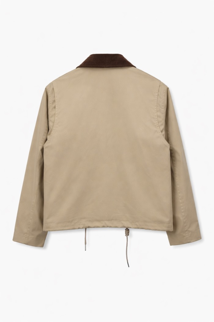 CHAQUETA CORTAS DE ESTILO CASUAL CON CUELLO EN CONTRASTE TY-M9295