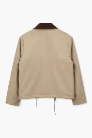 CHAQUETA CORTAS DE ESTILO CASUAL CON CUELLO EN CONTRASTE TY-M9295