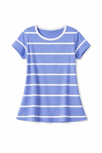 CAMISETA DE RAYAS MANGA CORTA VARIOS COLORES TY-K1832