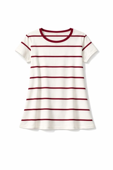 CAMISETA DE RAYAS MANGA CORTA VARIOS COLORES TY-K1830