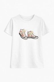 CAMISETA MUJER ESTAMPADO FIGURAS VARIOS DIBUJOS TY-K1869