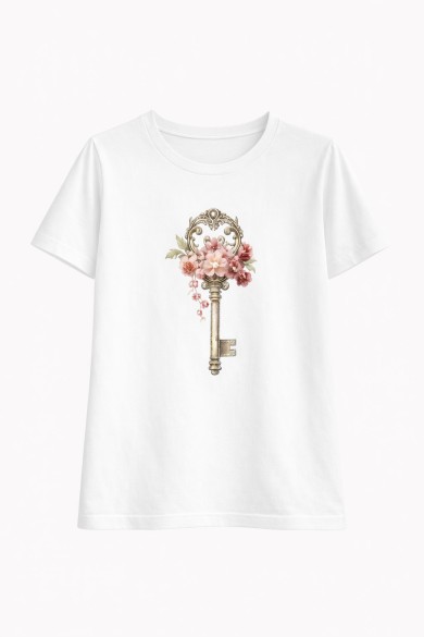 CAMISETA MUJER ESTAMPADO FIGURAS VARIOS DIBUJOS TY-K1862