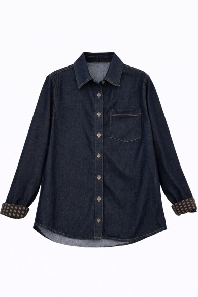 CAMISA VAQUERA CLÁSICA CON BOLSILLO TY-Z68612
