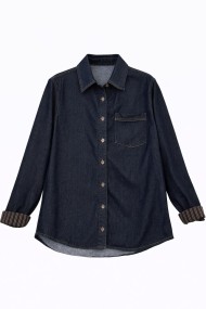 CAMISA VAQUERA CLÁSICA CON BOLSILLO TY-Z68612