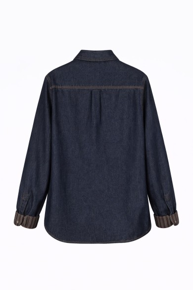 CAMISA VAQUERA CLÁSICA CON BOLSILLO TY-Z68612