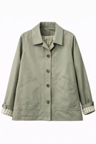 CHAQUETA CORTA CON BOTONES Y BOLSILLOS TY-Z68016