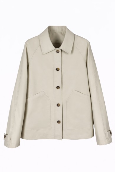 CHAQUETA CORTA CON BOTONES Y BOLSILLOS TY-Z68016