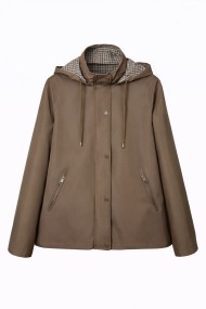 CHAQUETA CORTAVIENTOS CON CAPUCHA Y CREMALLERA TY-Z68605