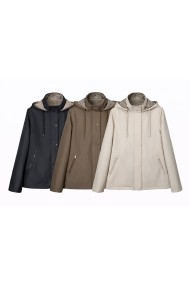 CHAQUETA CORTAVIENTOS CON CAPUCHA Y CREMALLERA TY-Z68605