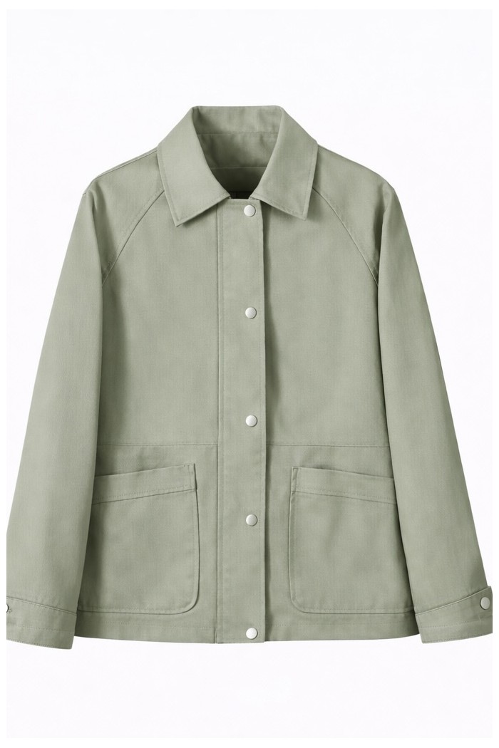 CHAQUETA LIGERA CON BOTONES A PRESIÓN TY-Z68013