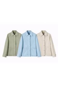 CHAQUETA LIGERA CON BOTONES A PRESIÓN TY-Z68013