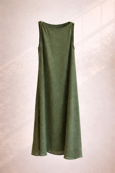 VESTIDO LARGO FLUIDO SIN MANGAS FBZMR FBZMR22524