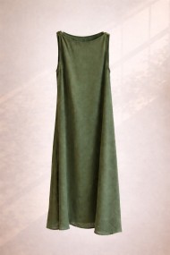 VESTIDO LARGO FLUIDO SIN MANGAS FBZMR FBZMR22524