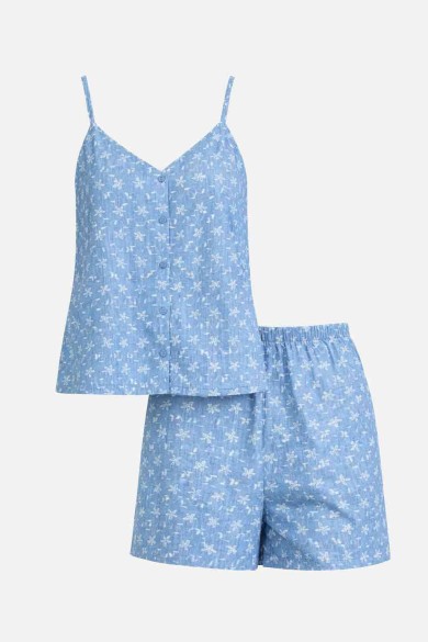 CONJUNTO DOS PIEZAS VERANO TOP TIRANTES SHORT DBT-X5771