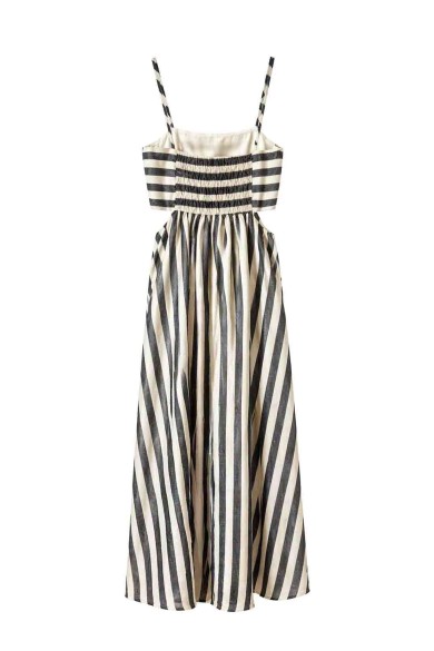 VESTIDO LARGO DE TIRANTES RAYAS VERANO FBZMA1692