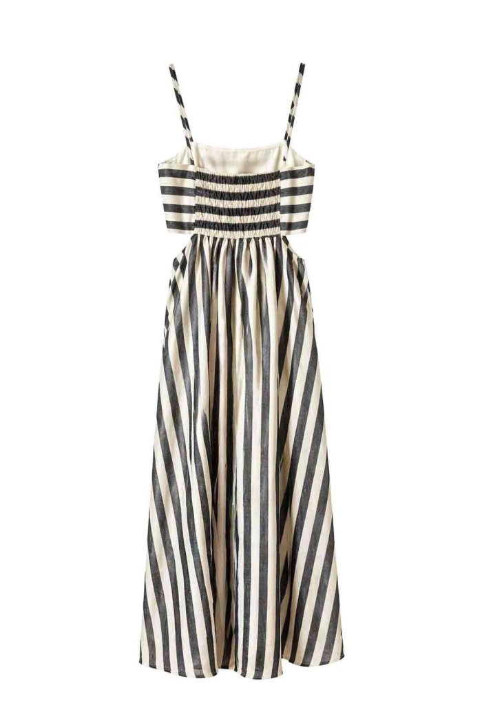 VESTIDO LARGO DE TIRANTES RAYAS VERANO FBZMA1692