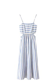 VESTIDO LARGO DE TIRANTES RAYAS VERANO FBZMA1693
