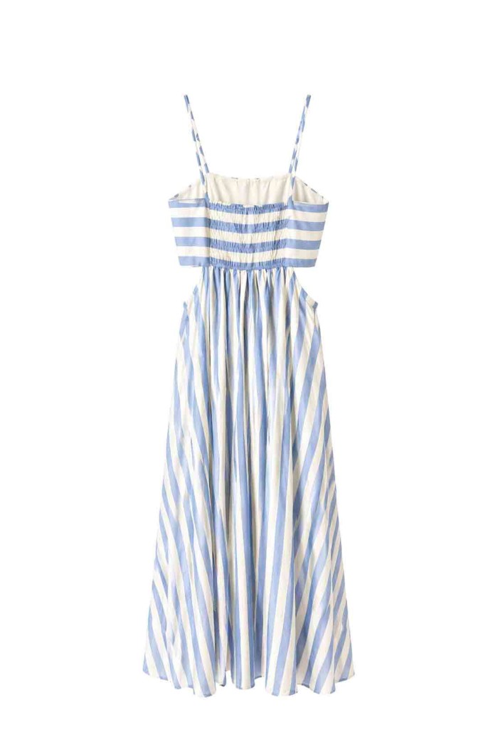 VESTIDO LARGO DE TIRANTES RAYAS VERANO FBZMA1693