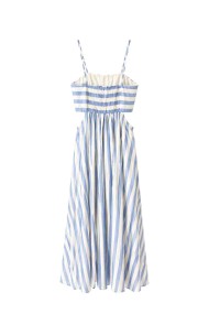 VESTIDO LARGO DE TIRANTES RAYAS VERANO FBZMA1693