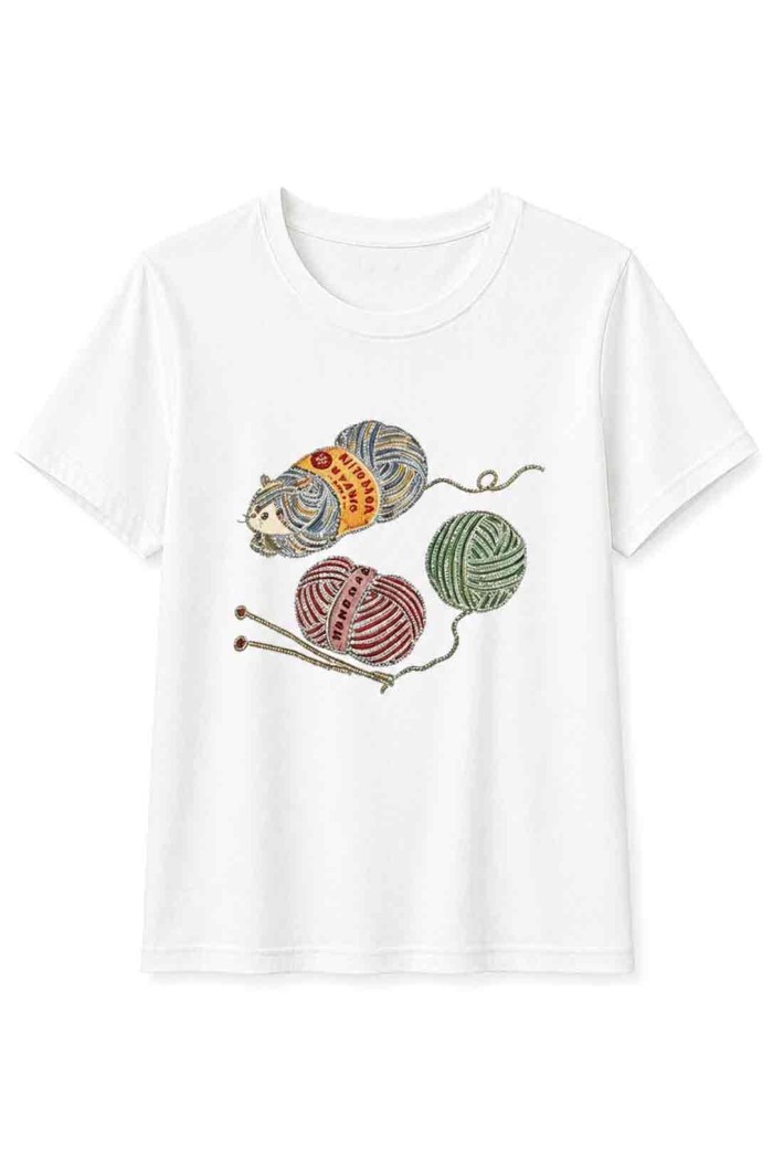 CAMISETA BÁSICA CON ESTAMPADO MARINO TY-K1860