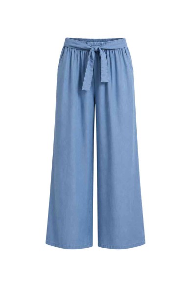 PANTALÓN PALAZZO FLUIDO CON CINTURA ELÁSTICA DBT-X5882