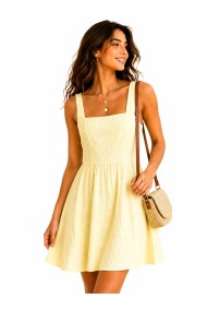 VESTIDO CORTO DE TIRANTES ESTILO MINIMAL FBZMR22537
