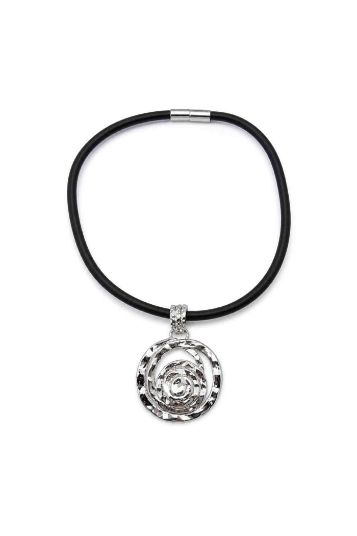 COLLAR GARGANTILLA CON COLGANTE ESPIRAL TM-XL1052