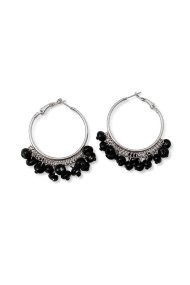PENDIENTES ARO BOHO CON CUENTAS TM-EH000002