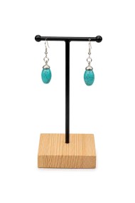 PENDIENTES BOHO PIEDRA TURQUESA TM-EH1100