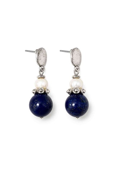 PENDIENTES PIEDRA NATURAL ESTILO BOHO TM-EH1103
