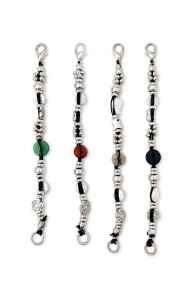 PULSERA BOHO PIEDRA NATURAL Y PERLAS TM-SL1105