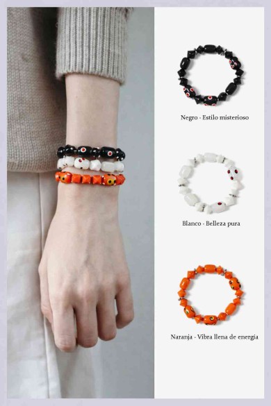 PULSERA ELÁSTICA ESTILO BOHO COLOR SURTIDO TM-SL1110