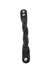 PULSERA ANCHA TACHAS ESTILO ROCK TM-SL11403