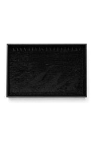 BANDEJA ORGANIZADORA PARA JOYAS EN TERCIOPELO NEGRO TM-SSJ1147