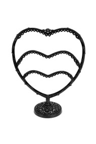 EXPOSITOR NEGRO ORNAMENTAL PARA COLLARES Y BISUTERÍA TM-SSJ1118