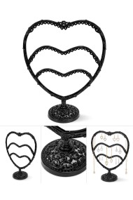 EXPOSITOR NEGRO ORNAMENTAL PARA COLLARES Y BISUTERÍA TM-SSJ1118