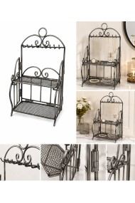 ORGANIZADOR METÁLICO PLEGABLE PARA JOYAS Y ACCESORIOS TM-SSJ1120