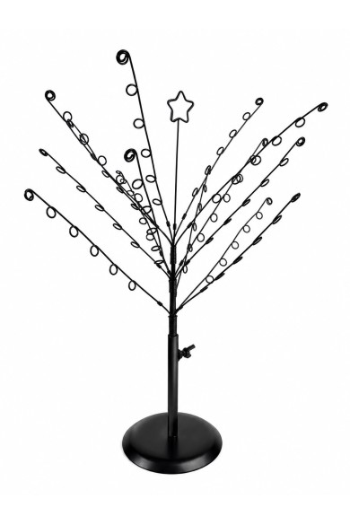 ÁRBOL EXPOSITOR NEGRO PARA COLLARES Y BISUTERÍA TM-SSJ1123