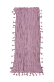 FOULARD ARRUGADO CON BORLAS VARIOS COLORES TM-WJ1623