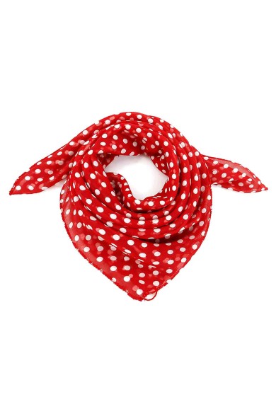PAÑUELO CUADRADO DE LUNARES VARIOS COLORES TM-WJ1721