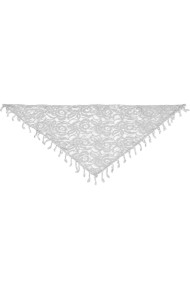 PAÑUELO TRIANGULAR DE ENCAJE FLORAL VARIOS COLORES TM-WJ1750