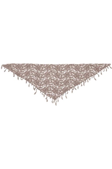 PAÑUELO TRIANGULAR DE ENCAJE FLORAL VARIOS COLORES TM-WJ1750
